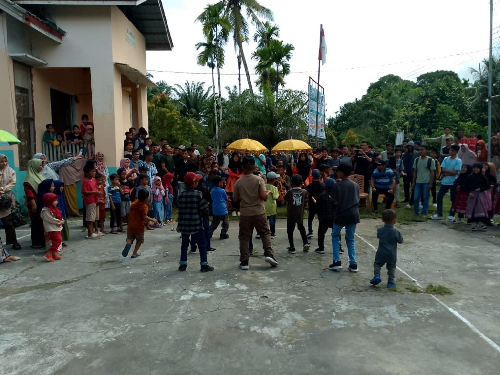 Masyarakan Desa Luan Sorip Dalam Menyambut Tamu